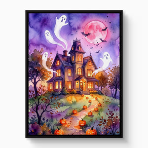 Haunted House Spirits - Luxury Wall Art