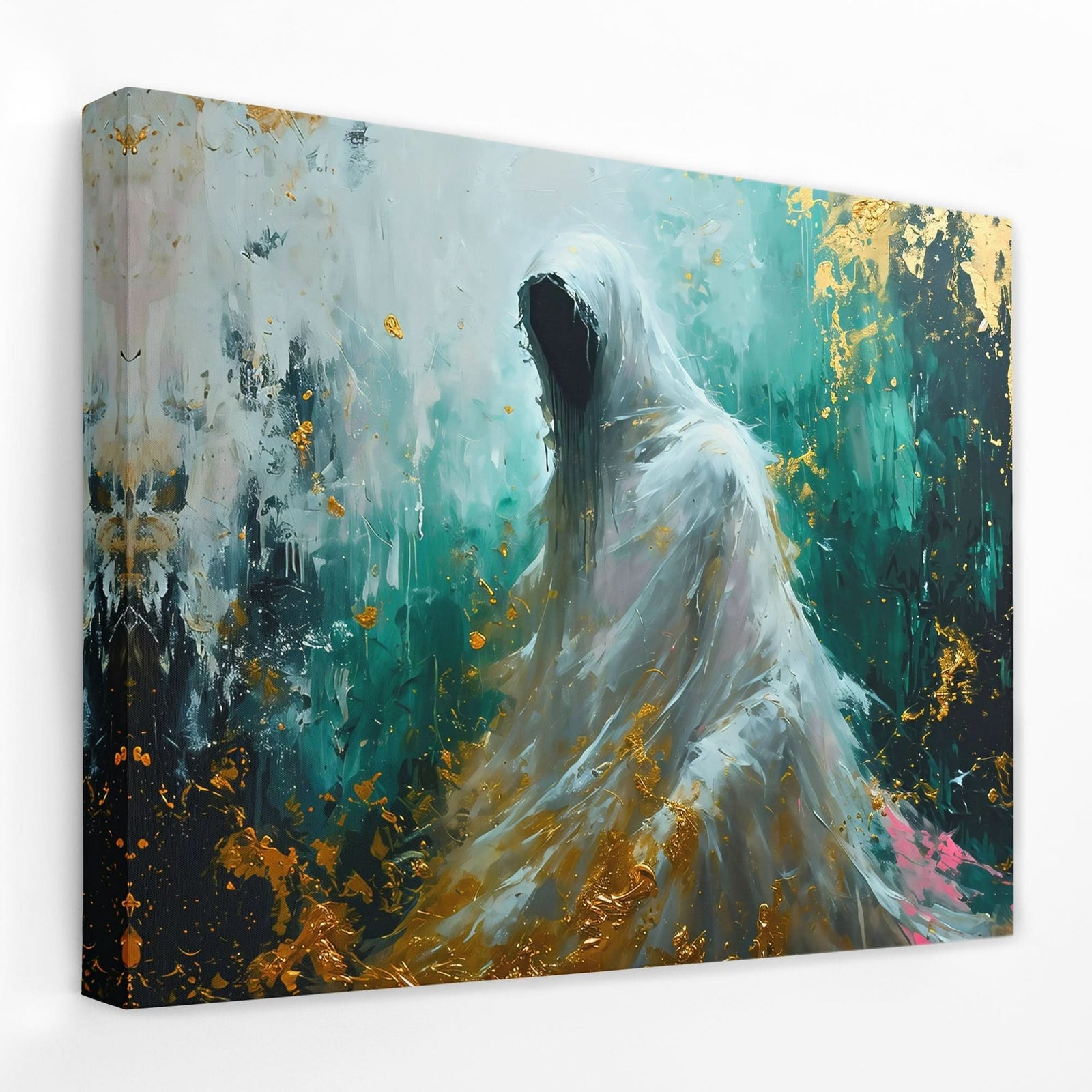 Haunting Figure - Ghost Canvas Wall Art