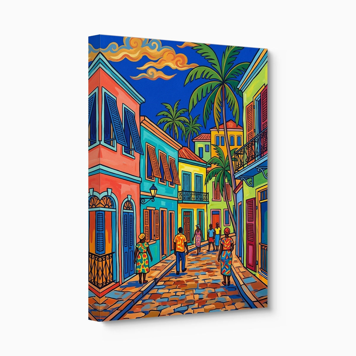 Havana Street Colors - Luxury Wall Art