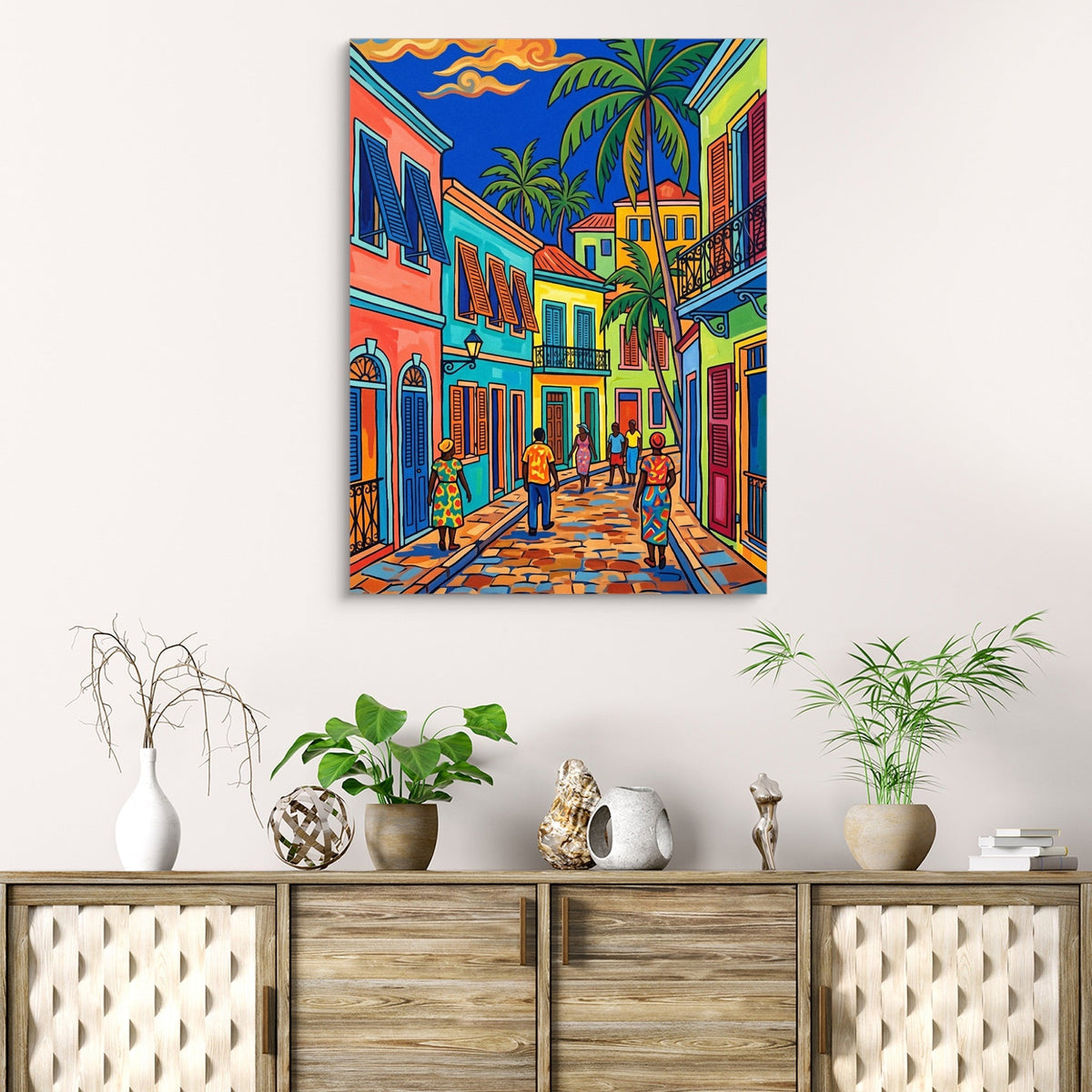 Havana Street Colors - Luxury Wall Art