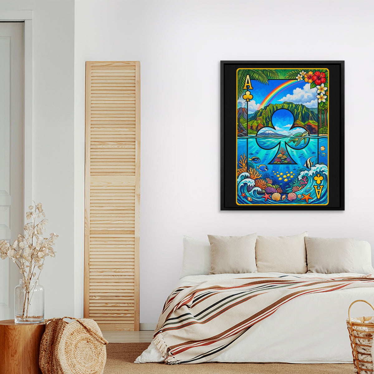 Hawaii Ace of Clubs Card — Hawaii Ace of Clubs Card New   Port Nice Bedroom 97