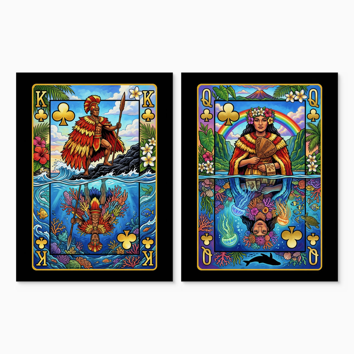 Hawaii Clubs King & Queen