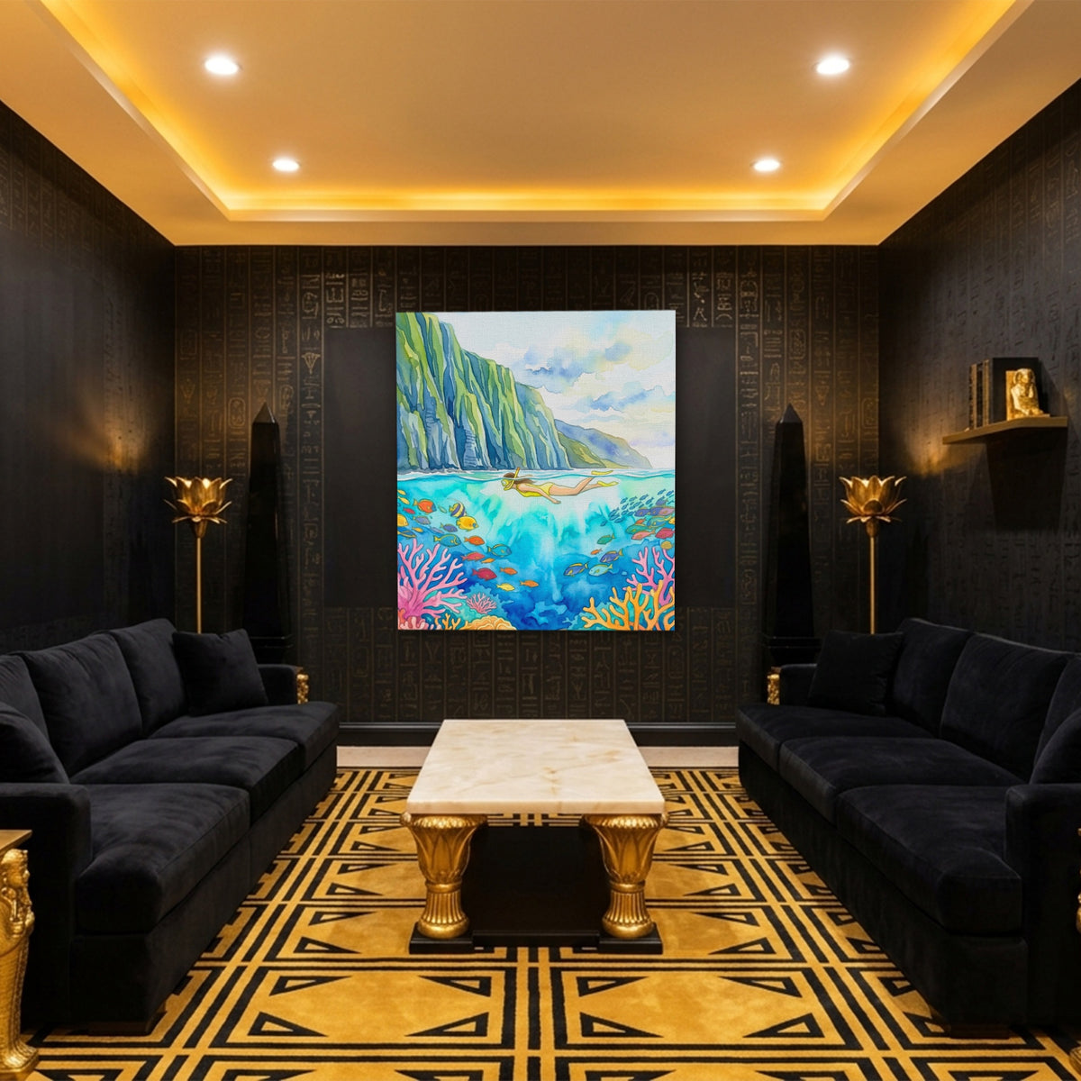Hawaii Coral Reef — Hawaii Coral Reef Egyptian Room Port 26