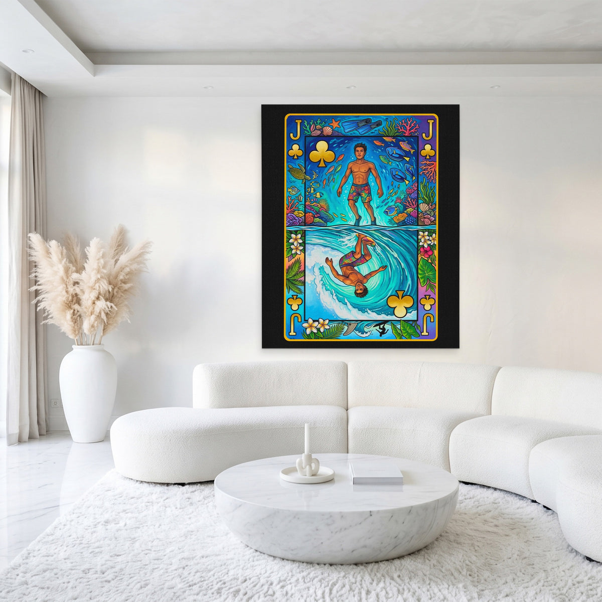 Hawaii Jack of Clubs Card — Hawaii Jack of Clubs Card White Luxury Port 212