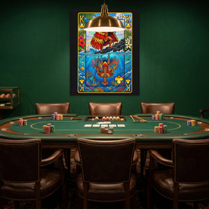 Hawaii King of Clubs Card — Hawaii King of Clubs Card Poker Room Green Port 123