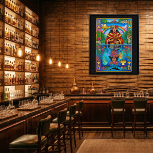 Hawaii Queen of Clubs Card — Hawaii Queen of Clubs Card Whiskey Bar Port 169