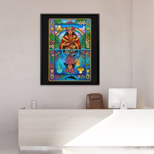 Hawaii Queen of Clubs Card — Hawaii Queen of Clubs Card New   Reception Desk Port 79