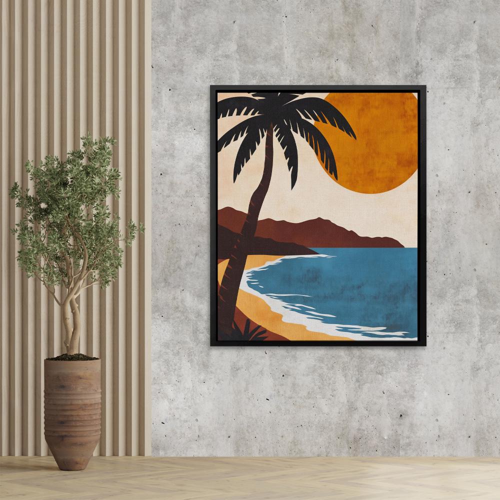 Hawaiian Beach Sunset - Luxury Wall Art