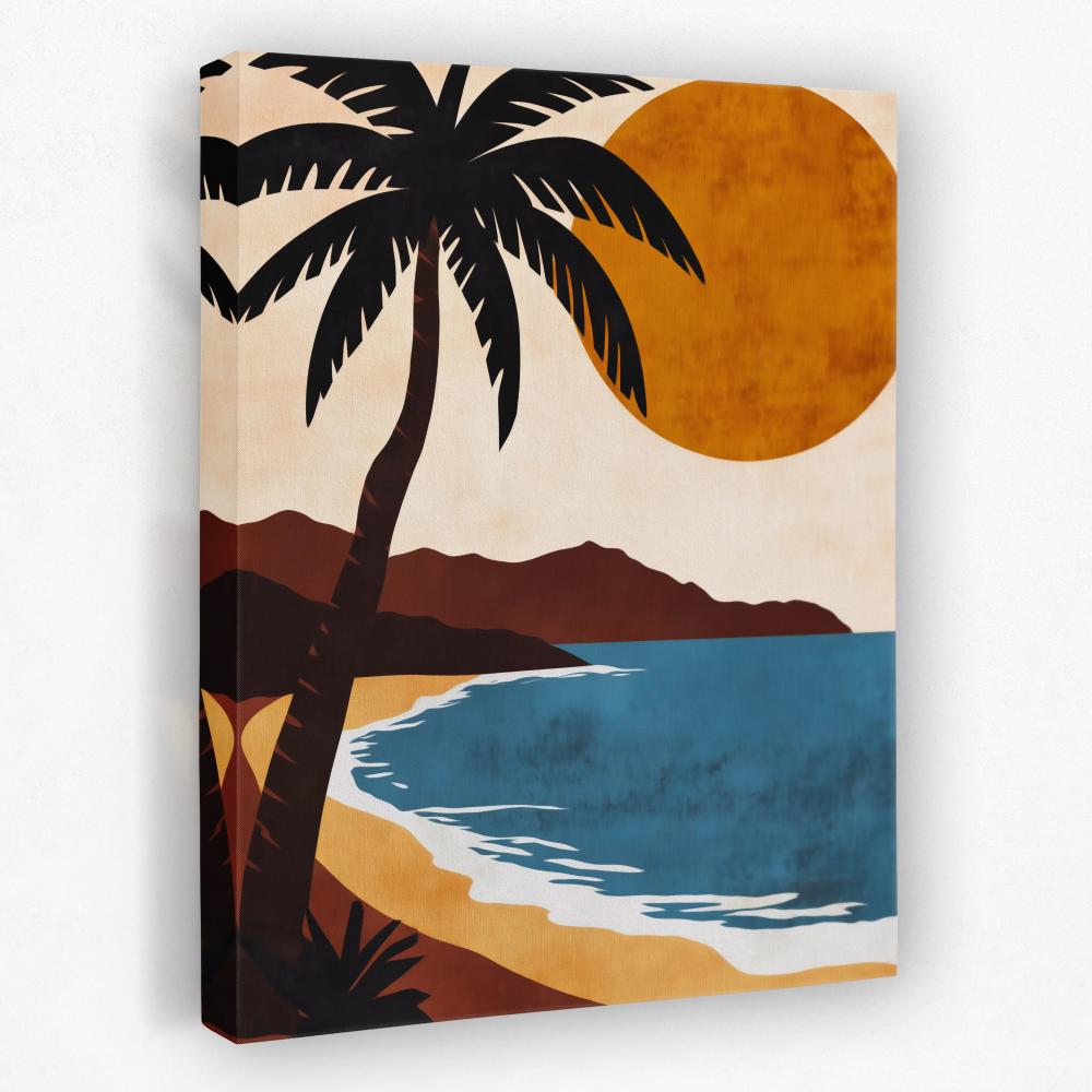 Hawaiian Beach Sunset - Luxury Wall Art