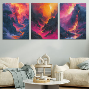 Hawaiian Volcano Eruptions - Luxury Wall Art