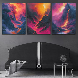 Hawaiian Volcano Eruptions - Luxury Wall Art