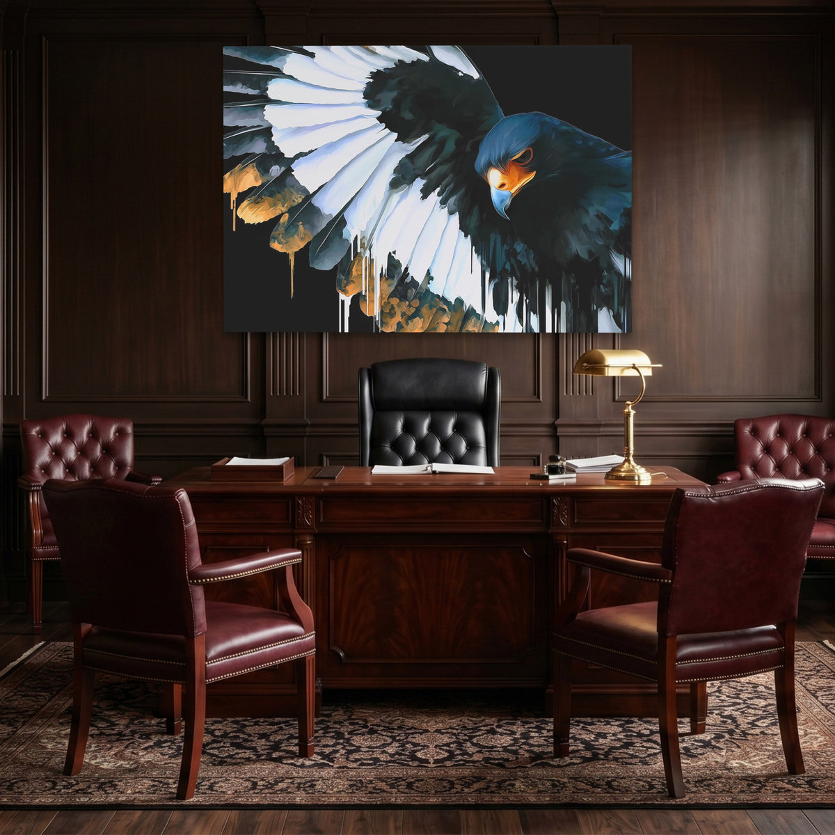 Hawk Bowing Descent — Hawk Bowing Descent Law Office Land 204