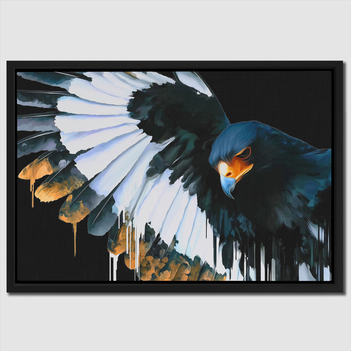 Hawk Bowing Descent — Hawk Bowing Descent Close Up Landscape 140
