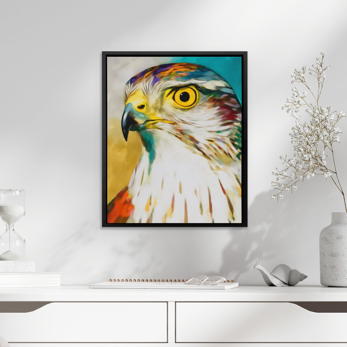 Hawk High Contrast — Hawk High Contrast White Snail Table 275