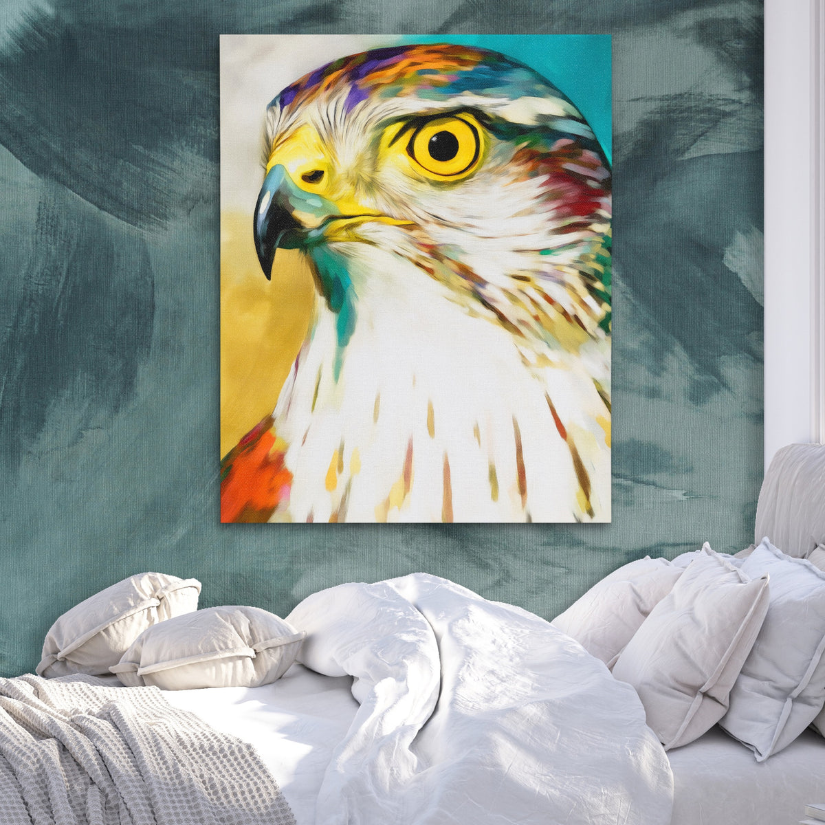 Hawk High Contrast — Hawk High Contrast Side Bebd Green Abstract 231