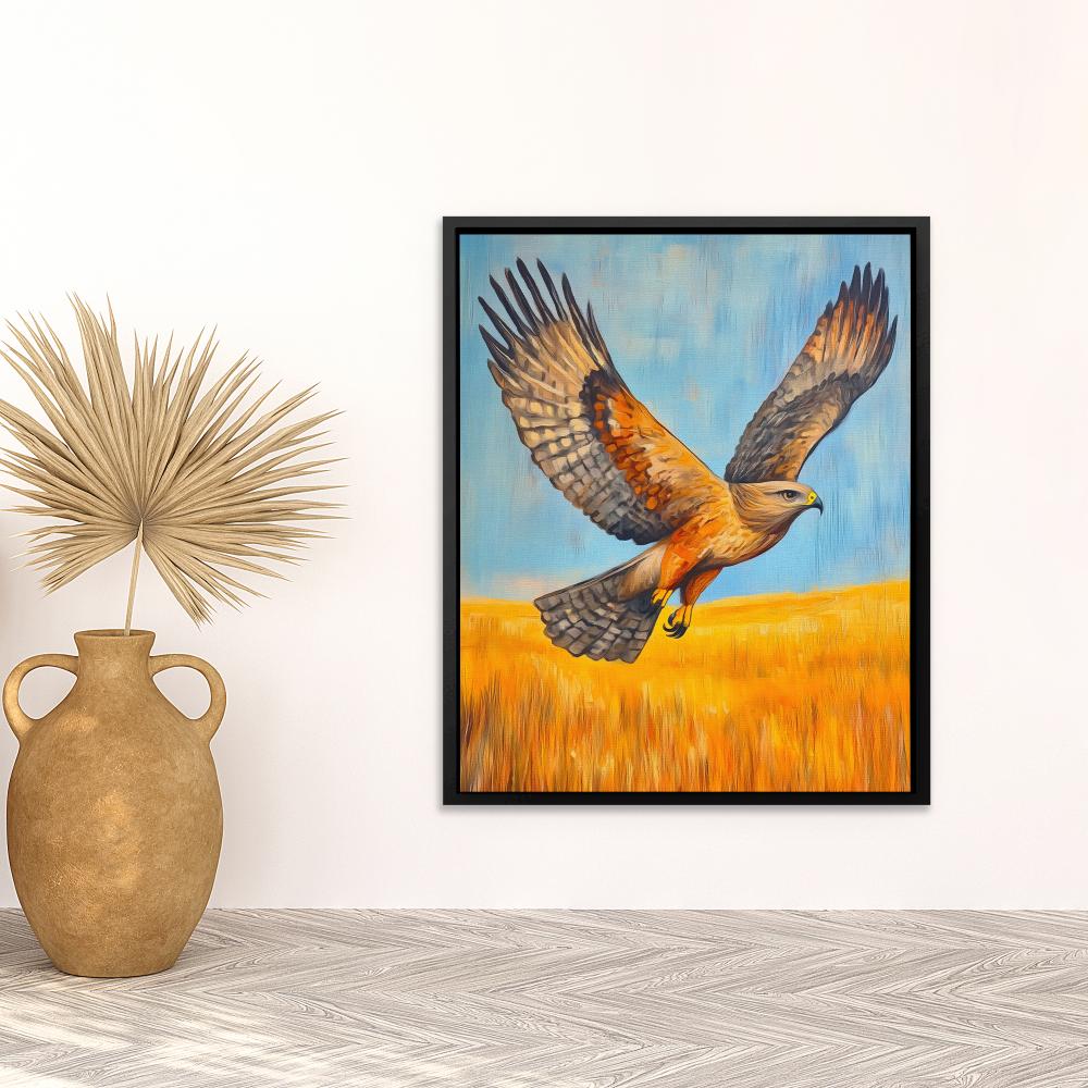 Hawk Soaring - Luxury Wall Art