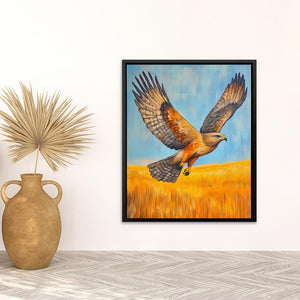 Hawk Soaring - Luxury Wall Art