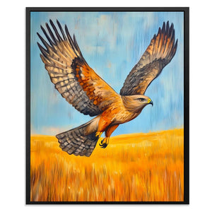 Hawk Soaring - Luxury Wall Art
