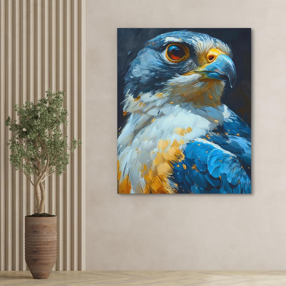 Hawk's Solace - Luxury Wall Art