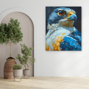 Hawk's Solace - Luxury Wall Art