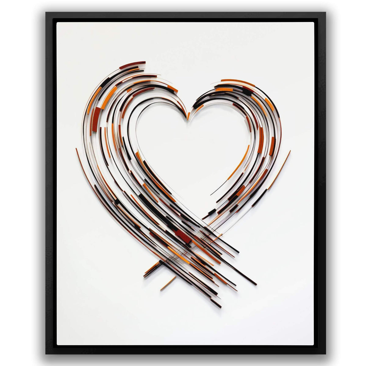 Heart Strokes - Luxury Wall Art