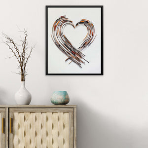 Heart Strokes - Luxury Wall Art