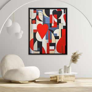 Hearts of Love - Luxury Wall Art