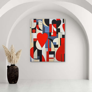 Hearts of Love - Luxury Wall Art