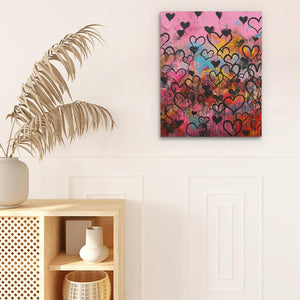 Hearts Wall - Luxury Wall Art