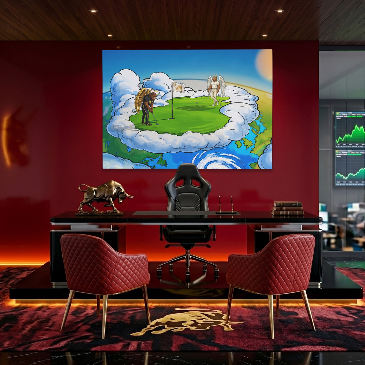 Heavenly Golf — Heavenly Golf Bull Trader Room Land 6