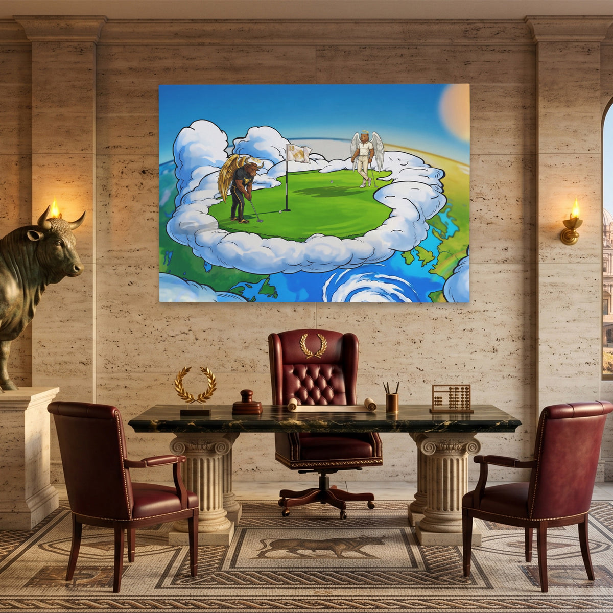 Heavenly Golf — Heavenly Golf Italian Bullish Land 76