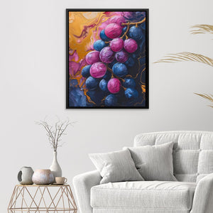 Heavenly Grapes - Luxury Wall Art