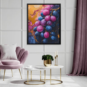 Heavenly Grapes - Luxury Wall Art