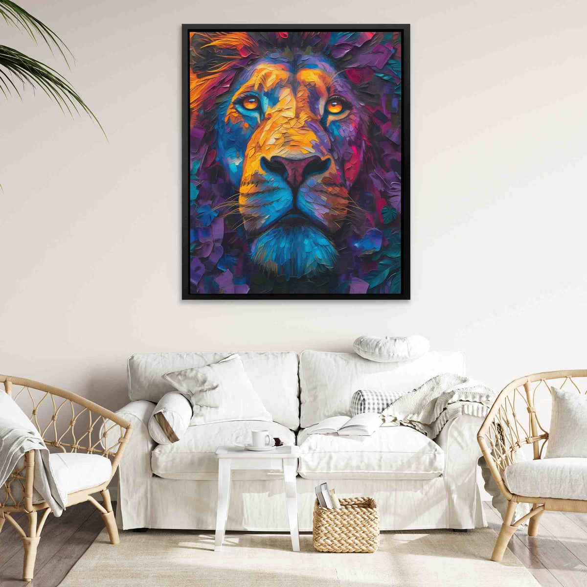 Heavenly Lion - Luxury Wall Art