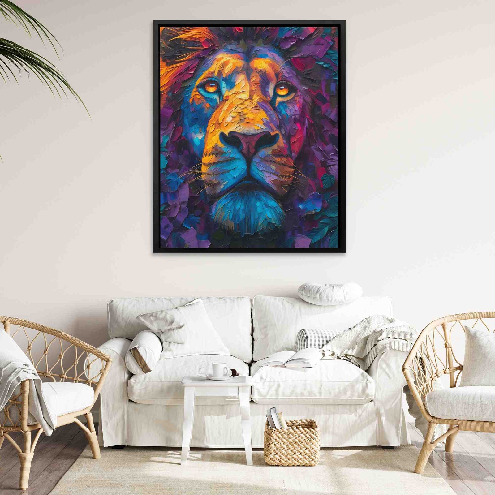 Heavenly Lion - Luxury Wall Art