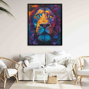 Heavenly Lion - Luxury Wall Art