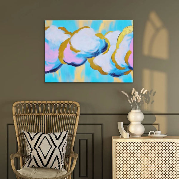 Heavens Clouds in a room