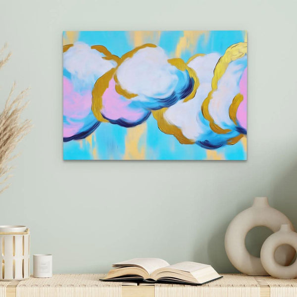 Heavens Clouds in a room