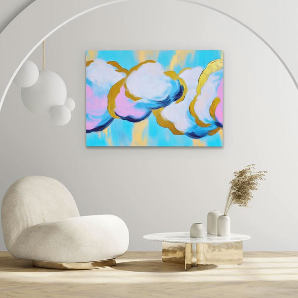 Heavens Clouds in a room