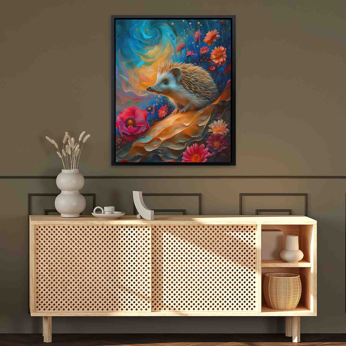 Hedgehog Surrealism - Luxury Wall Art