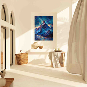 Hidden Arctic Mountains - Luxury Wall Art