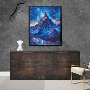 Hidden Arctic Mountains - Luxury Wall Art