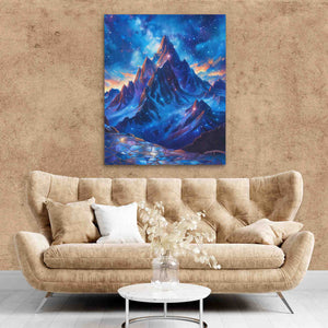 Hidden Arctic Mountains - Luxury Wall Art