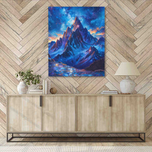 Hidden Arctic Mountains - Luxury Wall Art