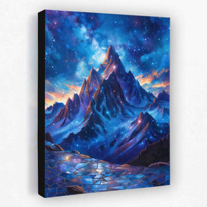 Hidden Arctic Mountains - Luxury Wall Art