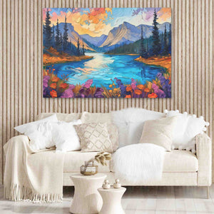 Hidden Lake - Luxury Wall Art