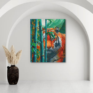 Hidden Tiger - Luxury Wall Art