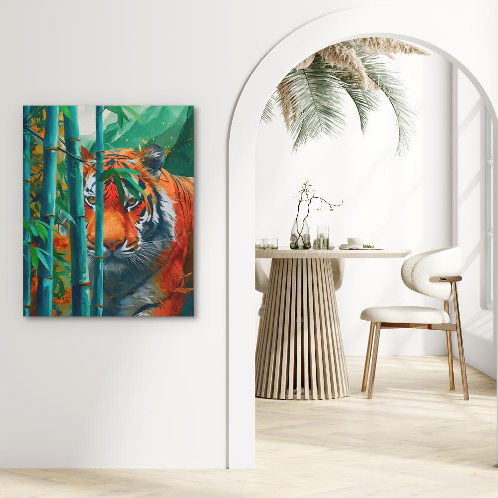 Hidden Tiger - Luxury Wall Art