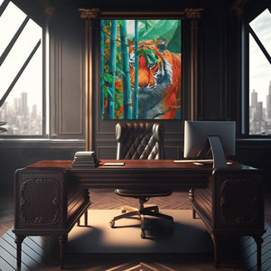 Hidden Tiger - Luxury Wall Art