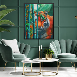 Hidden Tiger - Luxury Wall Art